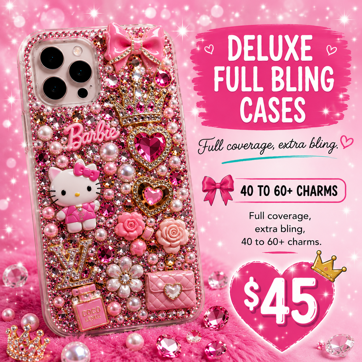 Deluxe Full Bling Cases